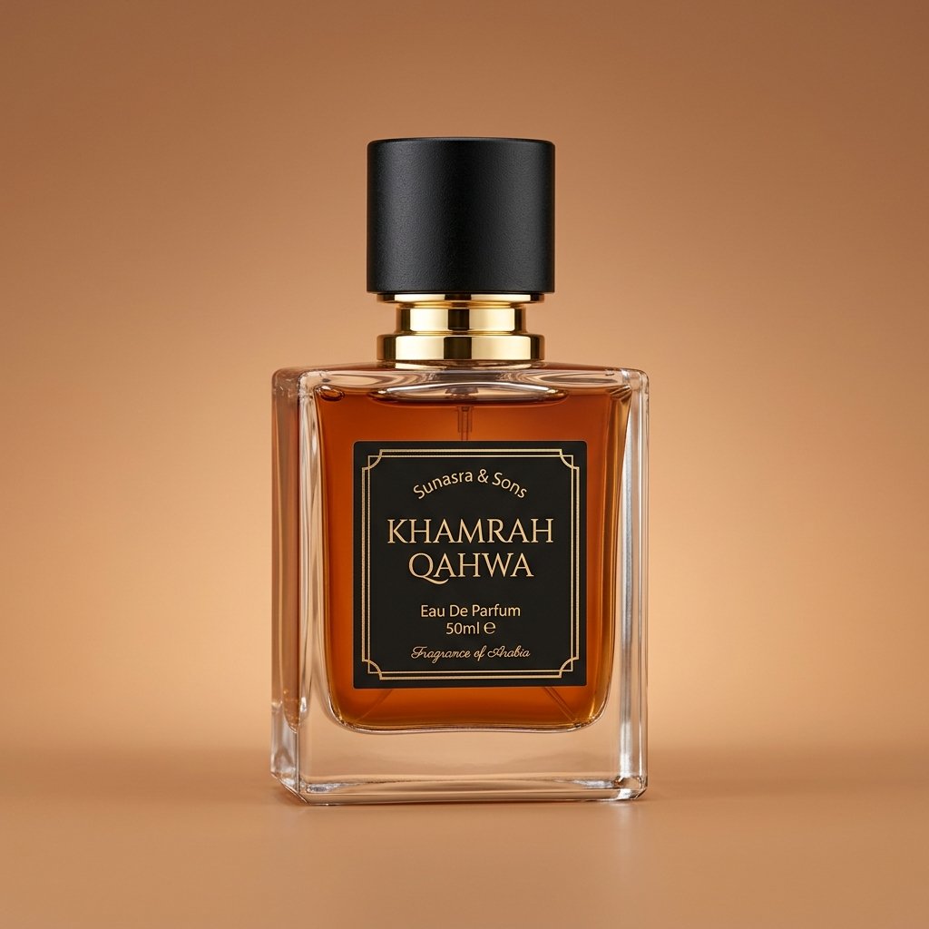 Khamrah Qahwa perfume bottle