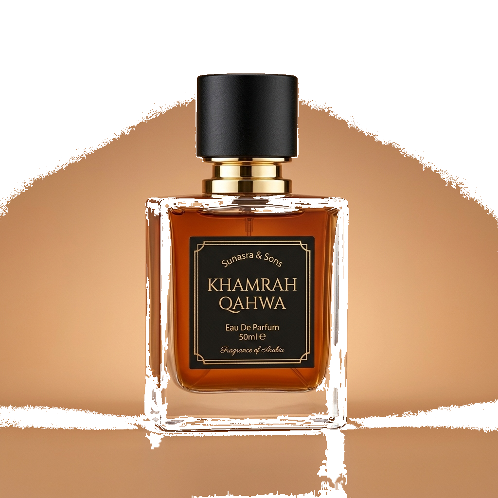 Khamrah Qahwa fragrance bottle